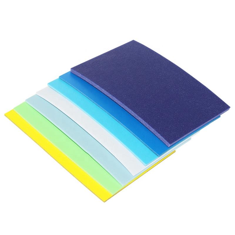 Large Colored Polythene Foam Board IXPE Foam Sheet Color 3mm - PAIDU