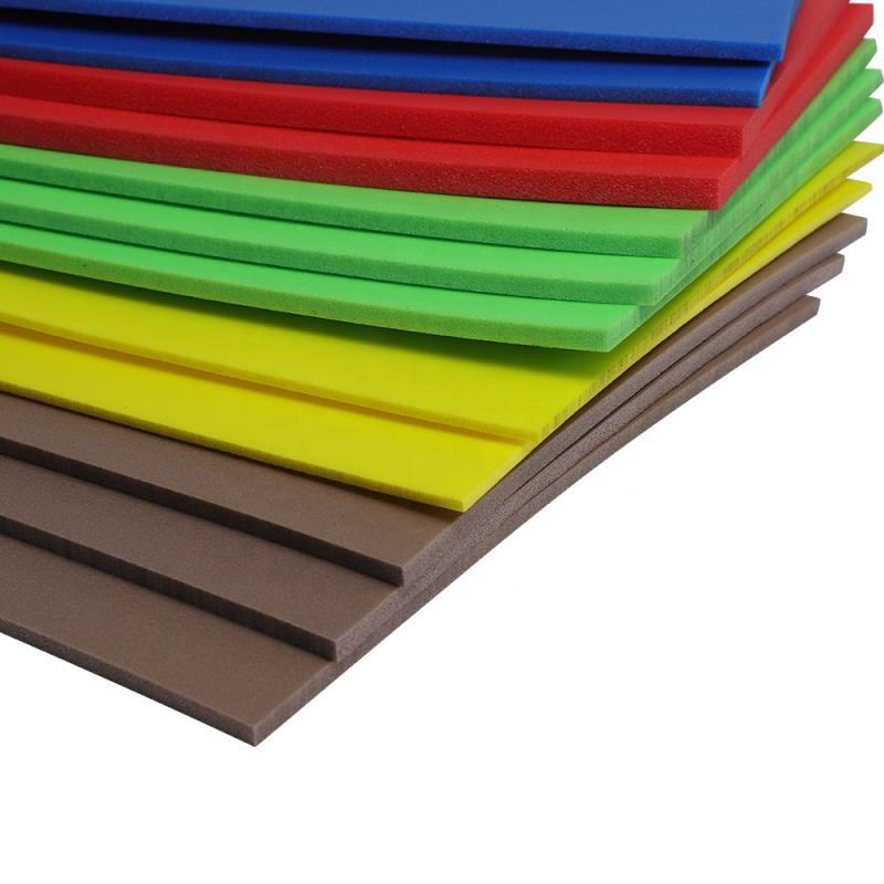 Large Colored Polythene Foam Board IXPE Foam Sheet Color 3mm - PAIDU