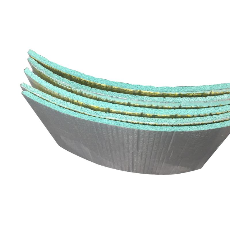 Foam Adhesive Fireproof Insulation With Aluminum Foil Backed XPE - PAIDU