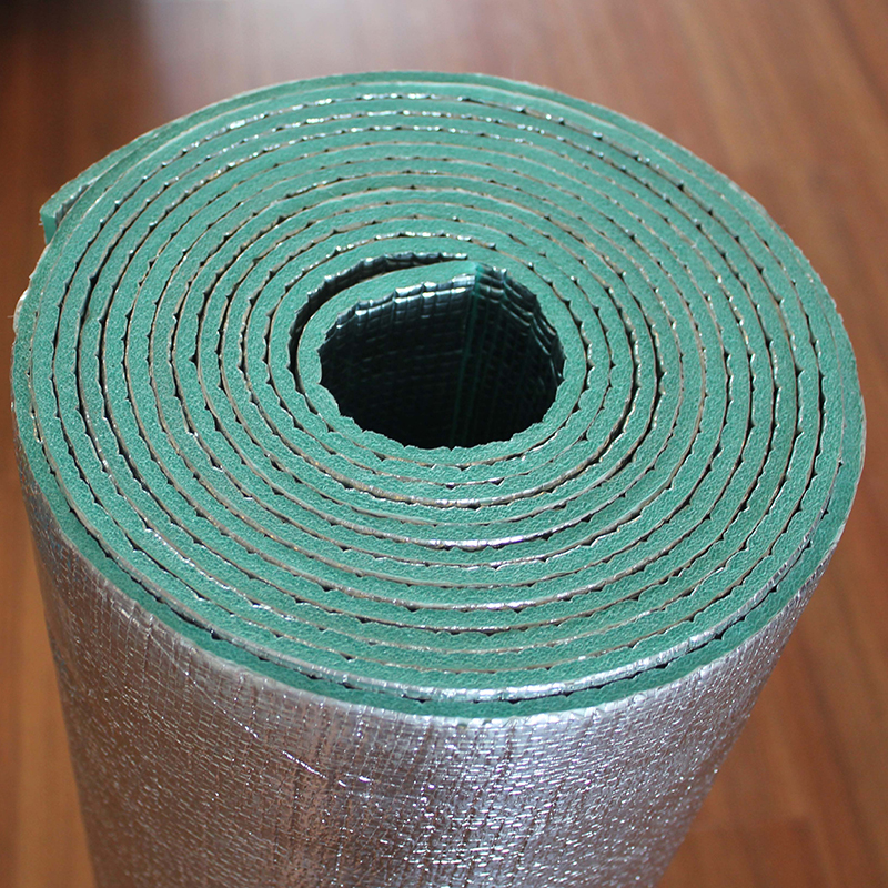 Raw Rolls Al+Woven+XPE+Woven+Al Foil Film For Heat Insulation In Packaging - PAIDU