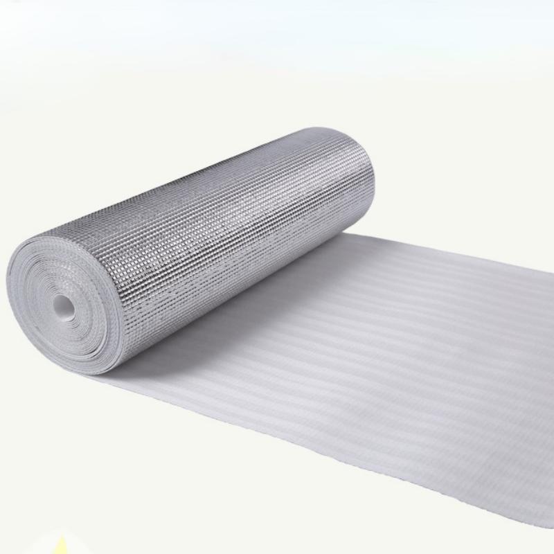 Customized XPE Foam Insulation Thermal Closed Cell Sound Heat Proofing Self Adhesive Roll Aluminum Foil Composite - PAIDU